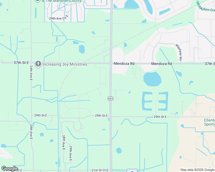 map of restaurants, bars, coffee shops, grocery stores, and more near 3504 Ellenton Gillette Road in Palmetto
