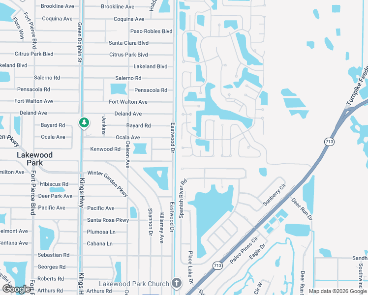 map of restaurants, bars, coffee shops, grocery stores, and more near 29 Rio De Palmas in Fort Pierce