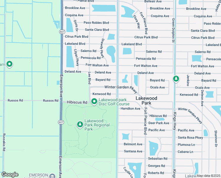 map of restaurants, bars, coffee shops, grocery stores, and more near 8105 Winter Garden Parkway in Fort Pierce