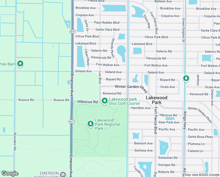 map of restaurants, bars, coffee shops, grocery stores, and more near 8305 Winter Garden Parkway in Fort Pierce