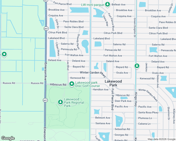 map of restaurants, bars, coffee shops, grocery stores, and more near 8105 Winter Garden Parkway in Fort Pierce