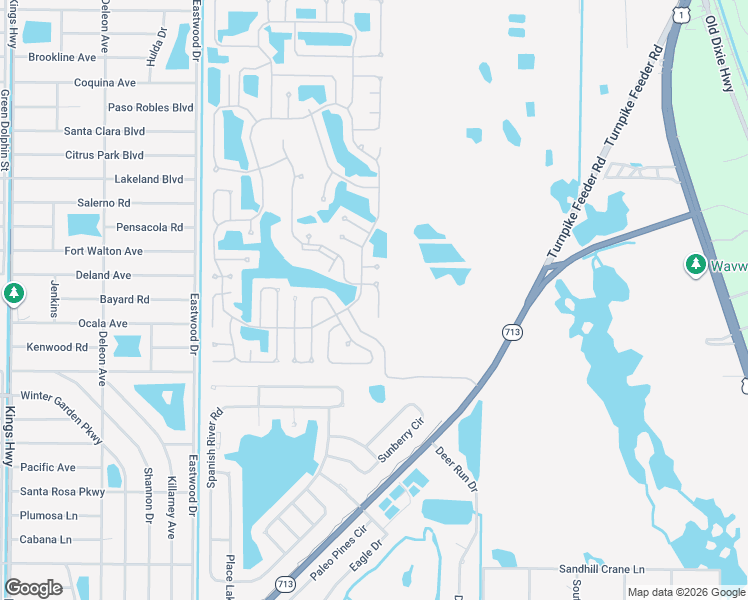 map of restaurants, bars, coffee shops, grocery stores, and more near 24 Azul in Fort Pierce