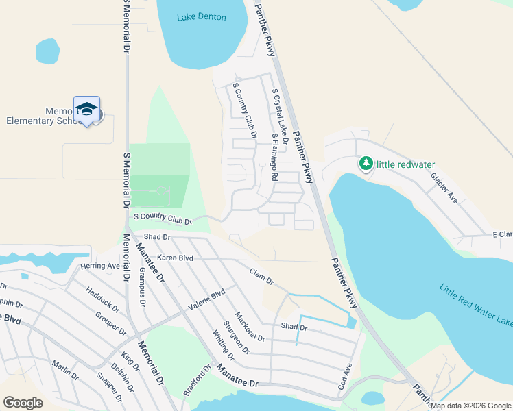 map of restaurants, bars, coffee shops, grocery stores, and more near 3122 South Flamingo Road in Avon Park