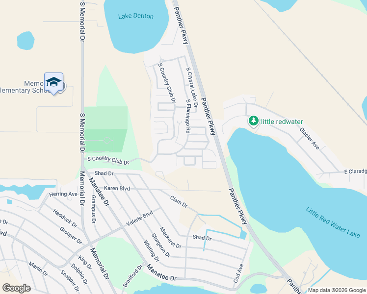 map of restaurants, bars, coffee shops, grocery stores, and more near 3122 South Flamingo Road in Avon Park