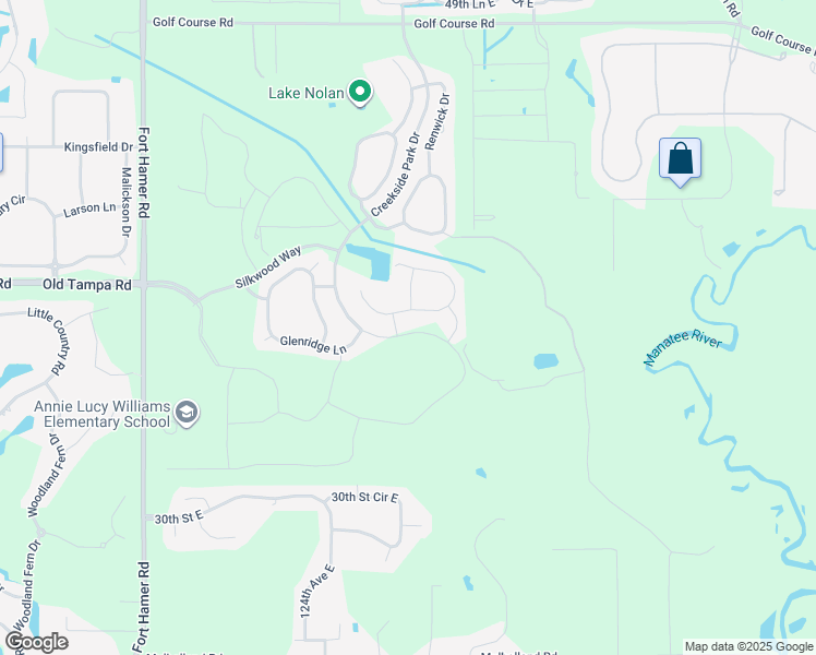 map of restaurants, bars, coffee shops, grocery stores, and more near 12543 Wheatgrass Court in Parrish