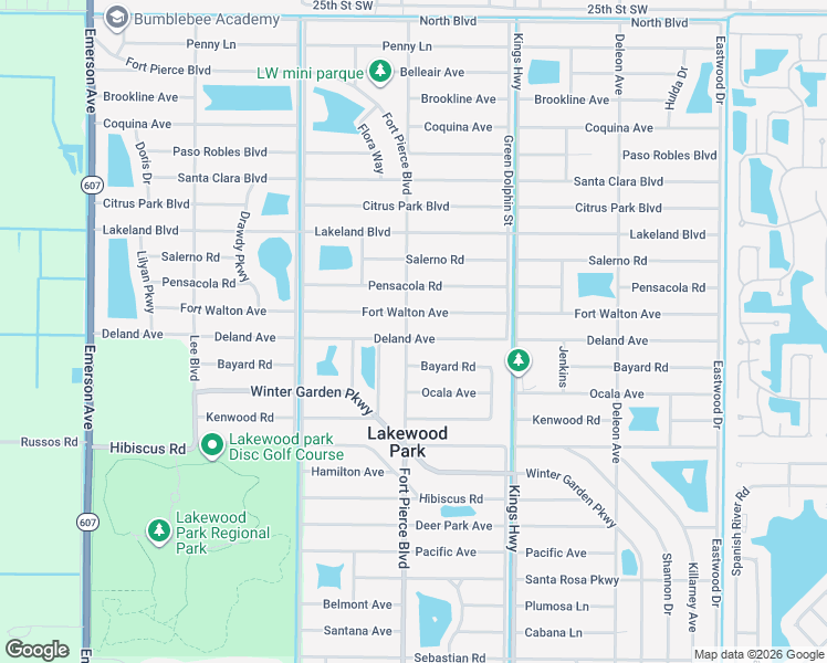 map of restaurants, bars, coffee shops, grocery stores, and more near 7603 Fort Walton Avenue in Fort Pierce