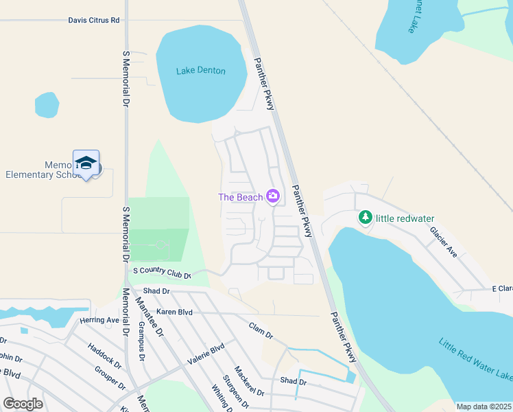 map of restaurants, bars, coffee shops, grocery stores, and more near 2829 South Country Club Drive in Avon Park
