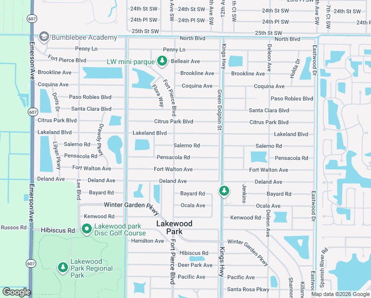map of restaurants, bars, coffee shops, grocery stores, and more near 7507 Salerno Road in Fort Pierce