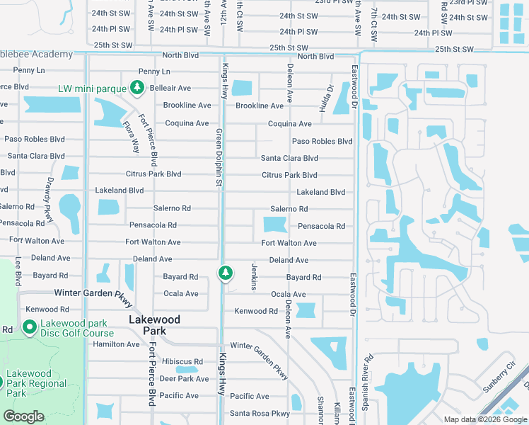 map of restaurants, bars, coffee shops, grocery stores, and more near 7005 Salerno Road in Fort Pierce