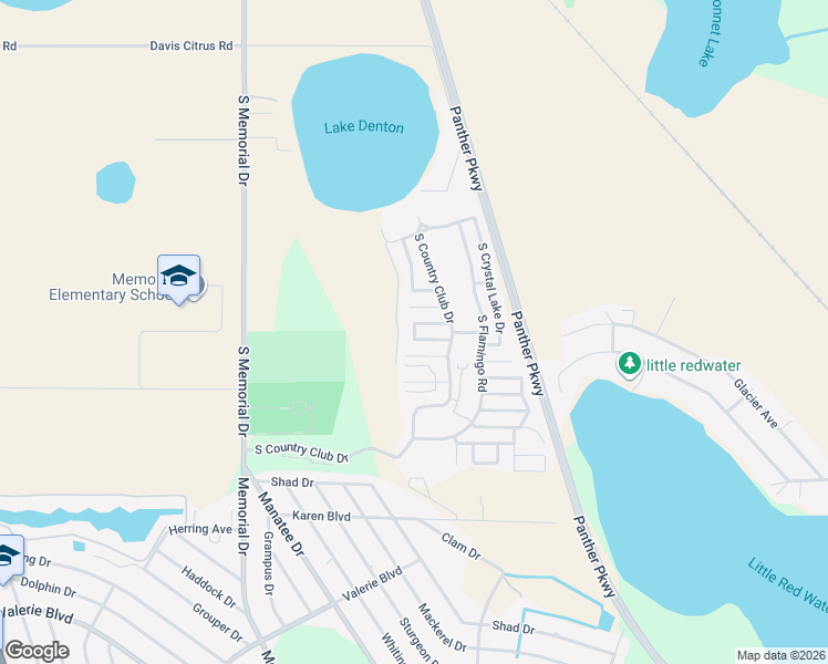 map of restaurants, bars, coffee shops, grocery stores, and more near 422 Southeast Snead Circle in Avon Park
