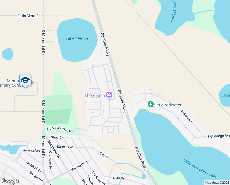 map of restaurants, bars, coffee shops, grocery stores, and more near 2708-2898 South Crystal Lake Drive in Avon Park