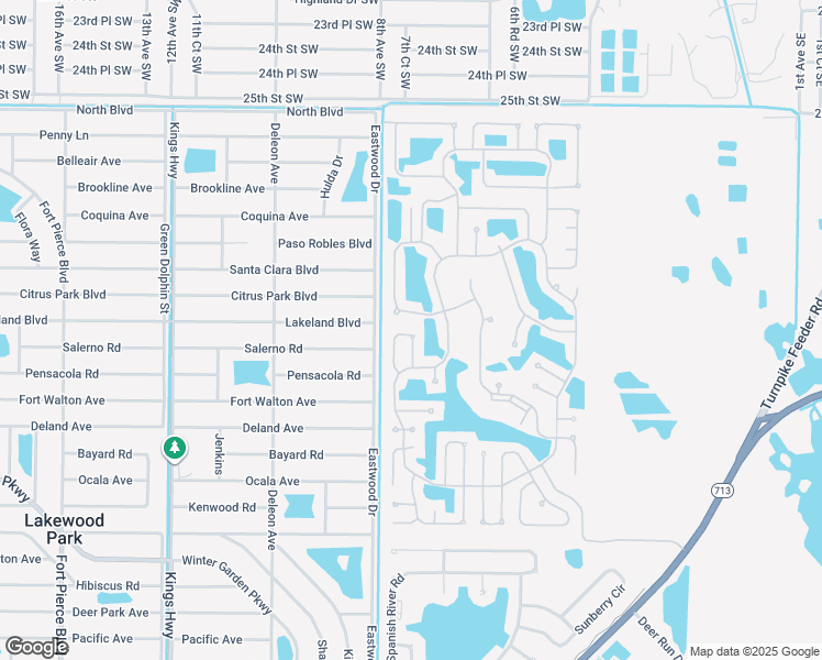 map of restaurants, bars, coffee shops, grocery stores, and more near 126 Calle de Lagos in Fort Pierce