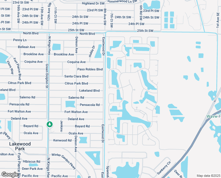 map of restaurants, bars, coffee shops, grocery stores, and more near 56 La Villa Way in Fort Pierce