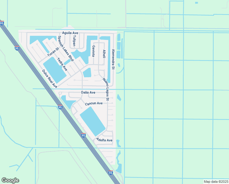map of restaurants, bars, coffee shops, grocery stores, and more near 13982 Dalia Avenue in Fort Pierce