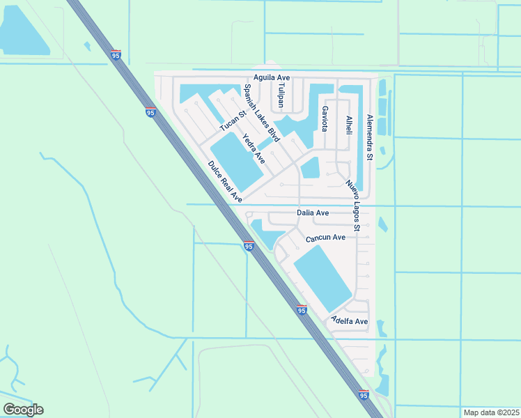 map of restaurants, bars, coffee shops, grocery stores, and more near 14520 Dalia Avenue in Fort Pierce