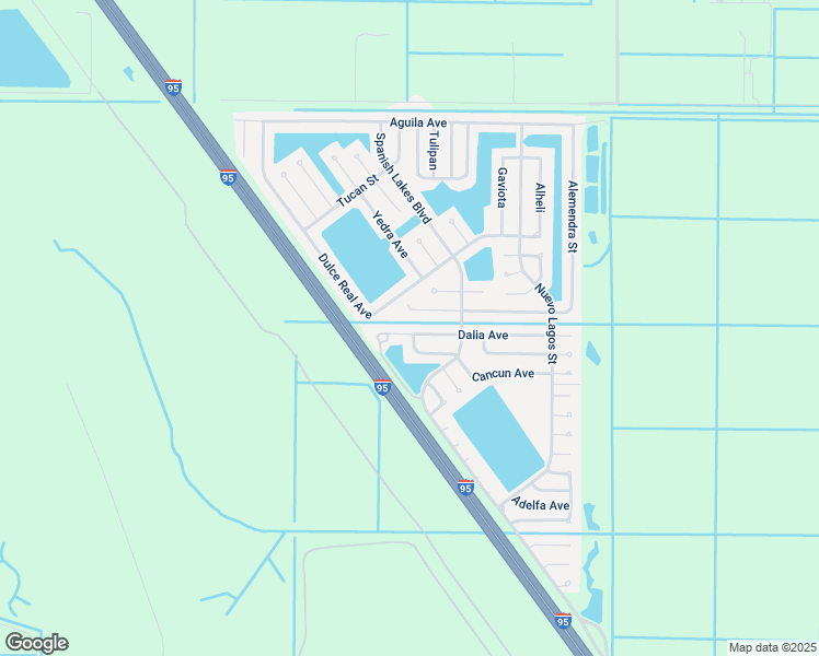 map of restaurants, bars, coffee shops, grocery stores, and more near 14520 Dalia Avenue in Fort Pierce