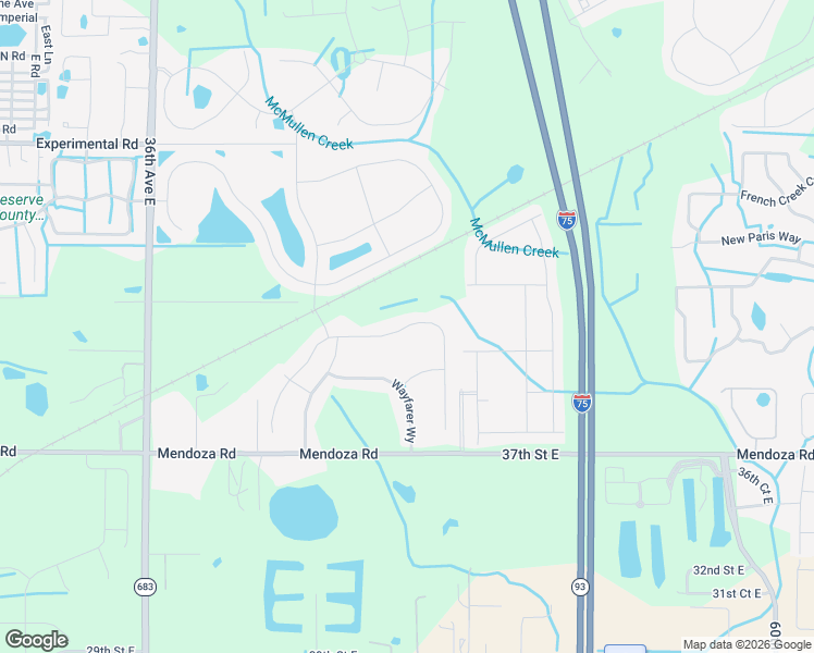 map of restaurants, bars, coffee shops, grocery stores, and more near 4605 Lindever Lane in Palmetto