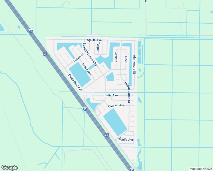 map of restaurants, bars, coffee shops, grocery stores, and more near 14348 Azucena Court in Fort Pierce