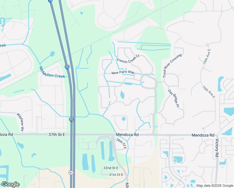 map of restaurants, bars, coffee shops, grocery stores, and more near 4124 Little Gap Loop in Ellenton