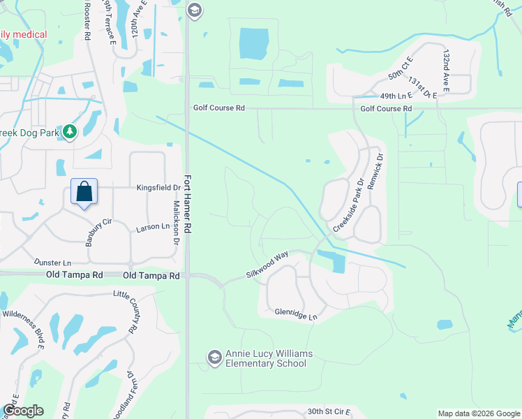 map of restaurants, bars, coffee shops, grocery stores, and more near in Fort Hamer
