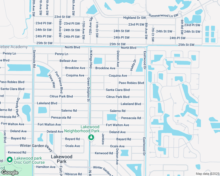 map of restaurants, bars, coffee shops, grocery stores, and more near 7003 Santa Clara Boulevard in Fort Pierce