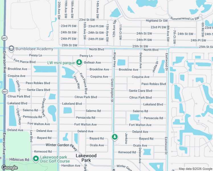 map of restaurants, bars, coffee shops, grocery stores, and more near 7401 Paso Robles Boulevard in Fort Pierce