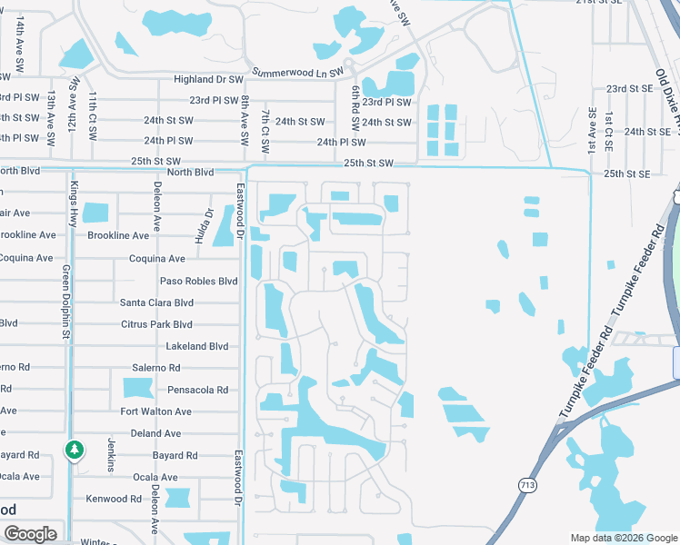 map of restaurants, bars, coffee shops, grocery stores, and more near 54 Ipanema Way in Fort Pierce