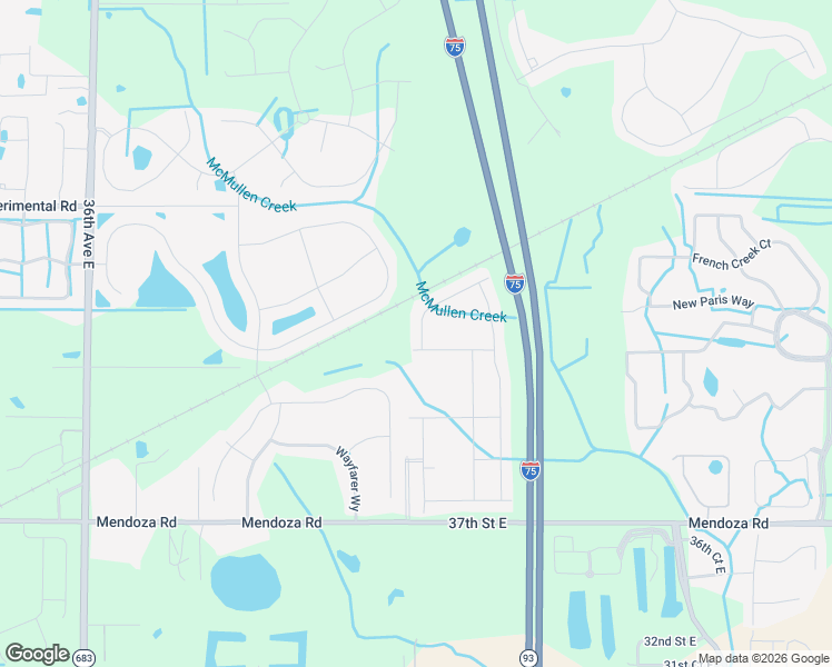 map of restaurants, bars, coffee shops, grocery stores, and more near 4921 Willow Breeze Way in Palmetto