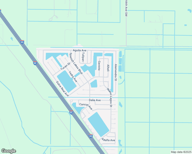map of restaurants, bars, coffee shops, grocery stores, and more near 14301 Dulce Real Avenue in Fort Pierce