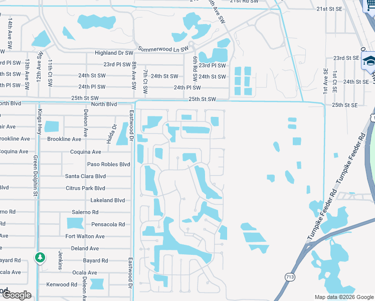 map of restaurants, bars, coffee shops, grocery stores, and more near 54 Ipanema Way in Fort Pierce