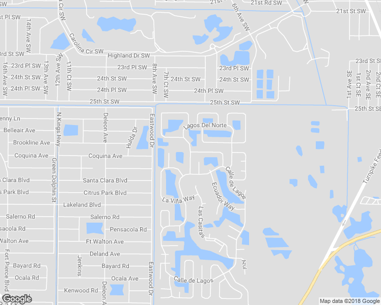 map of restaurants, bars, coffee shops, grocery stores, and more near 14 Lagos Del Norte in Fort Pierce
