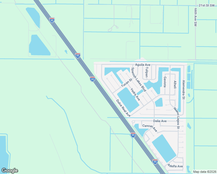 map of restaurants, bars, coffee shops, grocery stores, and more near 6724 Dulce Real Avenue in Fort Pierce