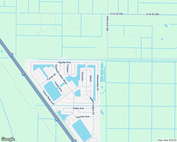 map of restaurants, bars, coffee shops, grocery stores, and more near 6731 Alheli in Fort Pierce