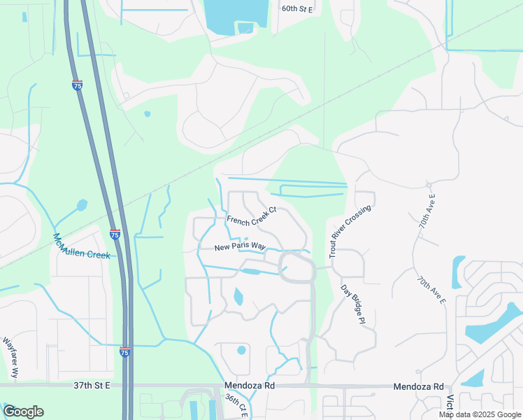 map of restaurants, bars, coffee shops, grocery stores, and more near 5995 Willow Bridge Loop in Ellenton