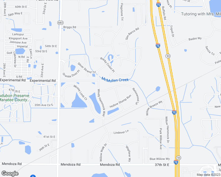 map of restaurants, bars, coffee shops, grocery stores, and more near 4427 Reisswood Loop in Palmetto