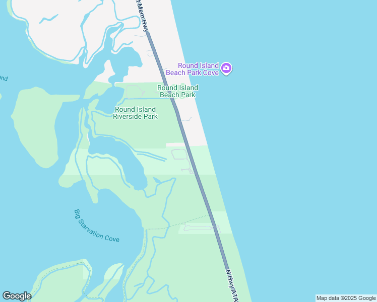 map of restaurants, bars, coffee shops, grocery stores, and more near Ocean Estates Drive in Fort Pierce