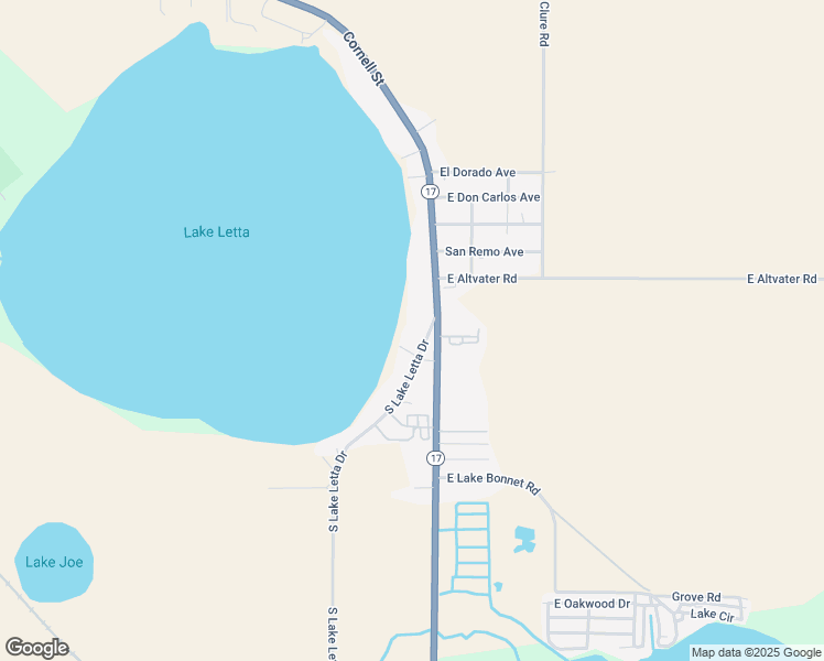 map of restaurants, bars, coffee shops, grocery stores, and more near 2420 Florida 17 in Avon Park