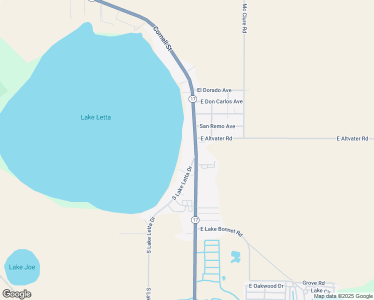 map of restaurants, bars, coffee shops, grocery stores, and more near 2420 Florida 17 in Avon Park