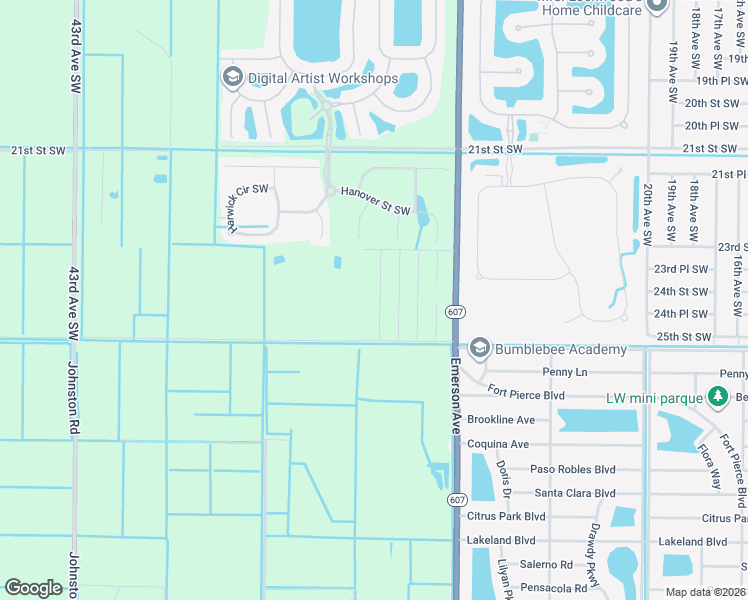 map of restaurants, bars, coffee shops, grocery stores, and more near 2415 30th Avenue Southwest in Vero Beach