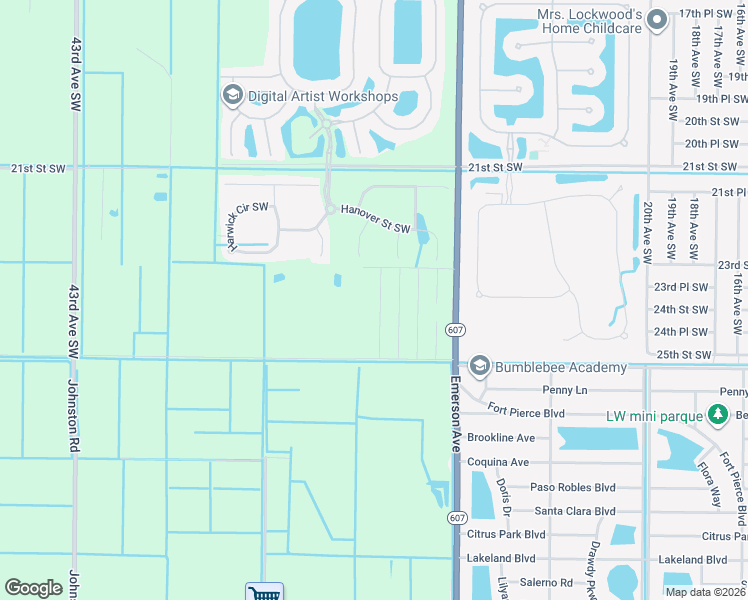 map of restaurants, bars, coffee shops, grocery stores, and more near 2415 30th Avenue Southwest in Vero Beach