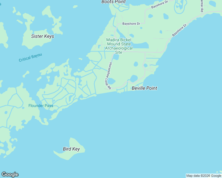 map of restaurants, bars, coffee shops, grocery stores, and more near 305 Horseshoe Loop Road in Ellenton
