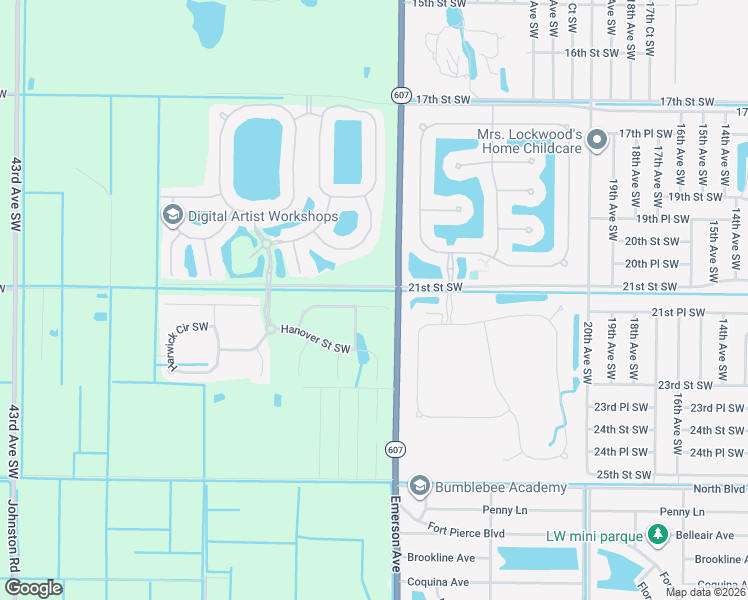 map of restaurants, bars, coffee shops, grocery stores, and more near 1941 Newmark Circle Southwest in Vero Beach