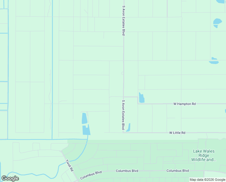 map of restaurants, bars, coffee shops, grocery stores, and more near 2013 South Staubach Road in Avon Park