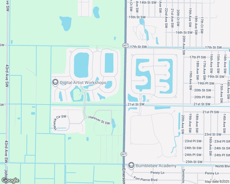 map of restaurants, bars, coffee shops, grocery stores, and more near 1941 Newmark Circle Southwest in Vero Beach