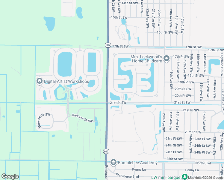 map of restaurants, bars, coffee shops, grocery stores, and more near 1849 Grey Falcon Circle Southwest in Vero Beach