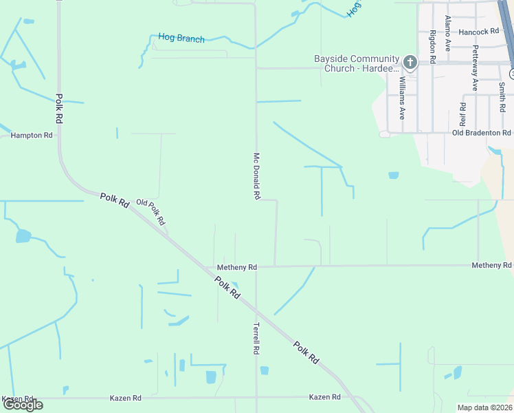 map of restaurants, bars, coffee shops, grocery stores, and more near 930 Wisteria Court in Wauchula