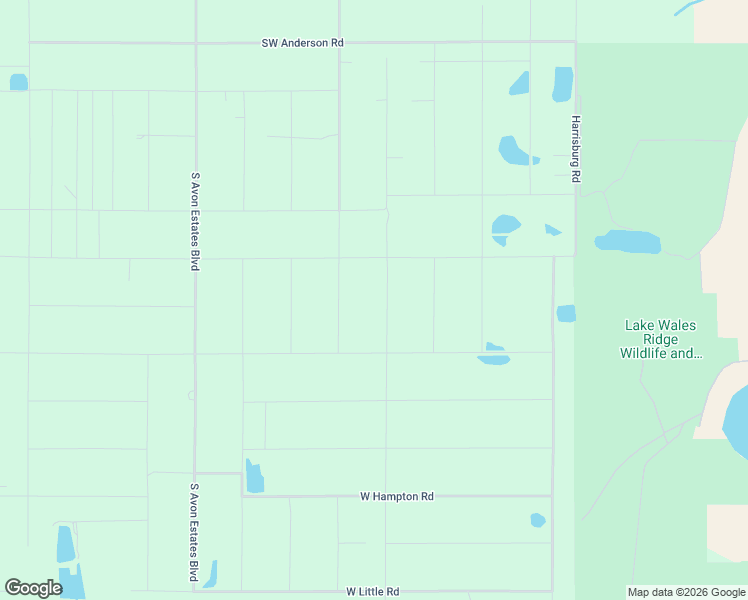 map of restaurants, bars, coffee shops, grocery stores, and more near 1630 South Larsen Road in Avon Park