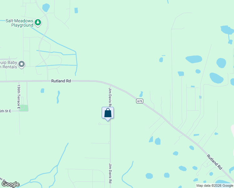 map of restaurants, bars, coffee shops, grocery stores, and more near 6720 Jim Davis Road in Parrish