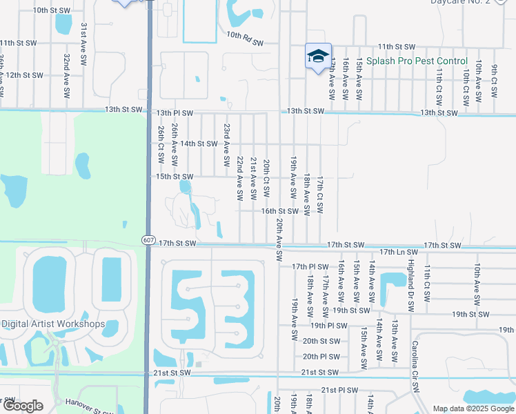 map of restaurants, bars, coffee shops, grocery stores, and more near 1590 21st Avenue Southwest in Vero Beach