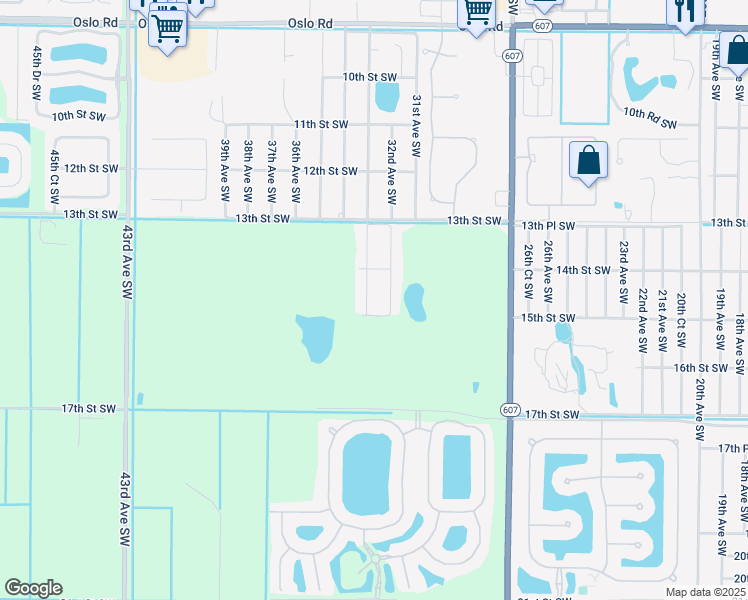 map of restaurants, bars, coffee shops, grocery stores, and more near 1413 32nd Avenue Southwest in Vero Beach